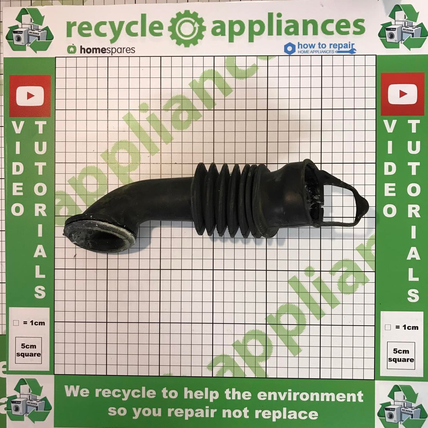 Washing Machine Fill Dispenser to Drum Hose C00379313