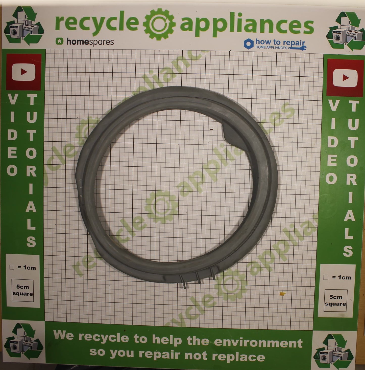 Washing Machine Door Seal Gasket C00381641