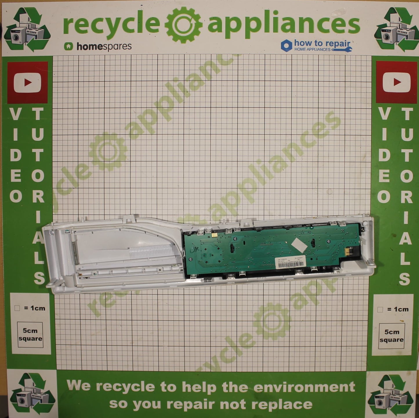 Display Module PCB C00384410 With Facial Panel C00305554
