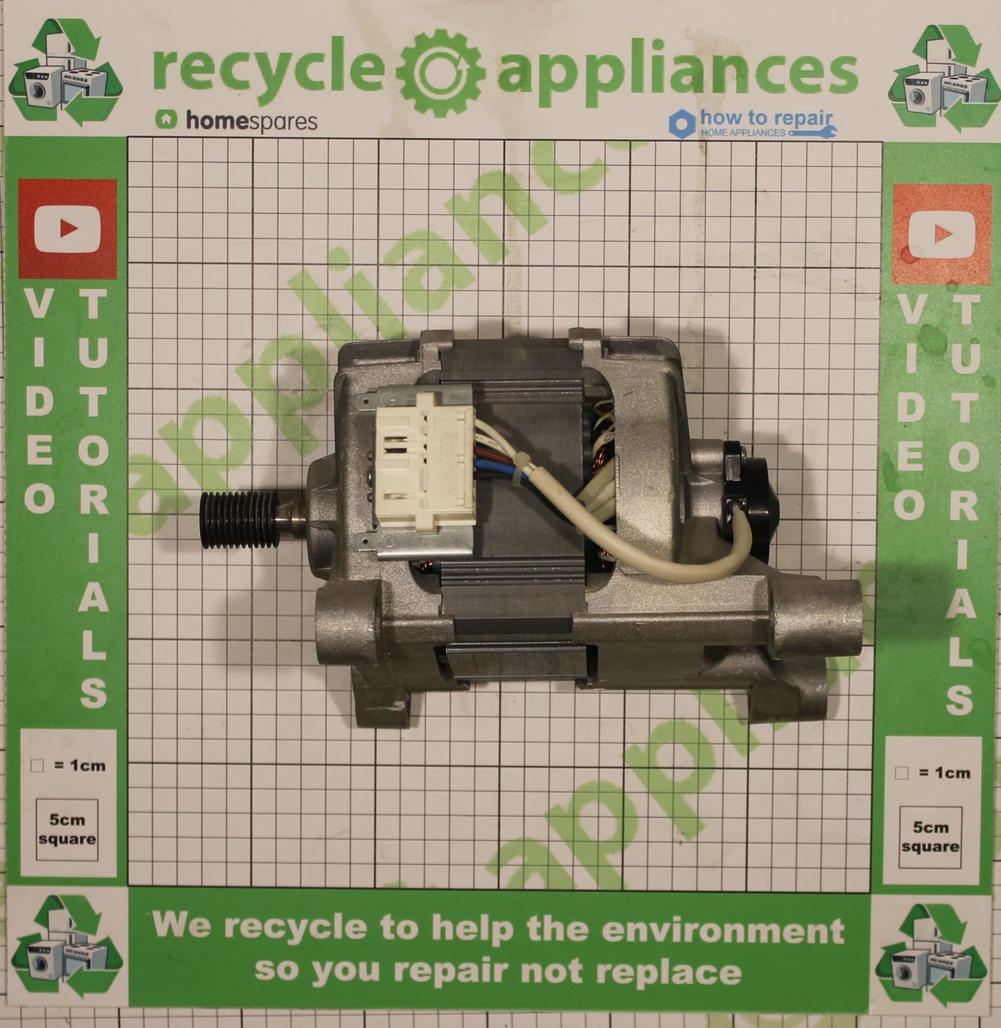 Washing Machine Motor C00298230 C00508713 J00306097 WC107A-50I00 1750RPM