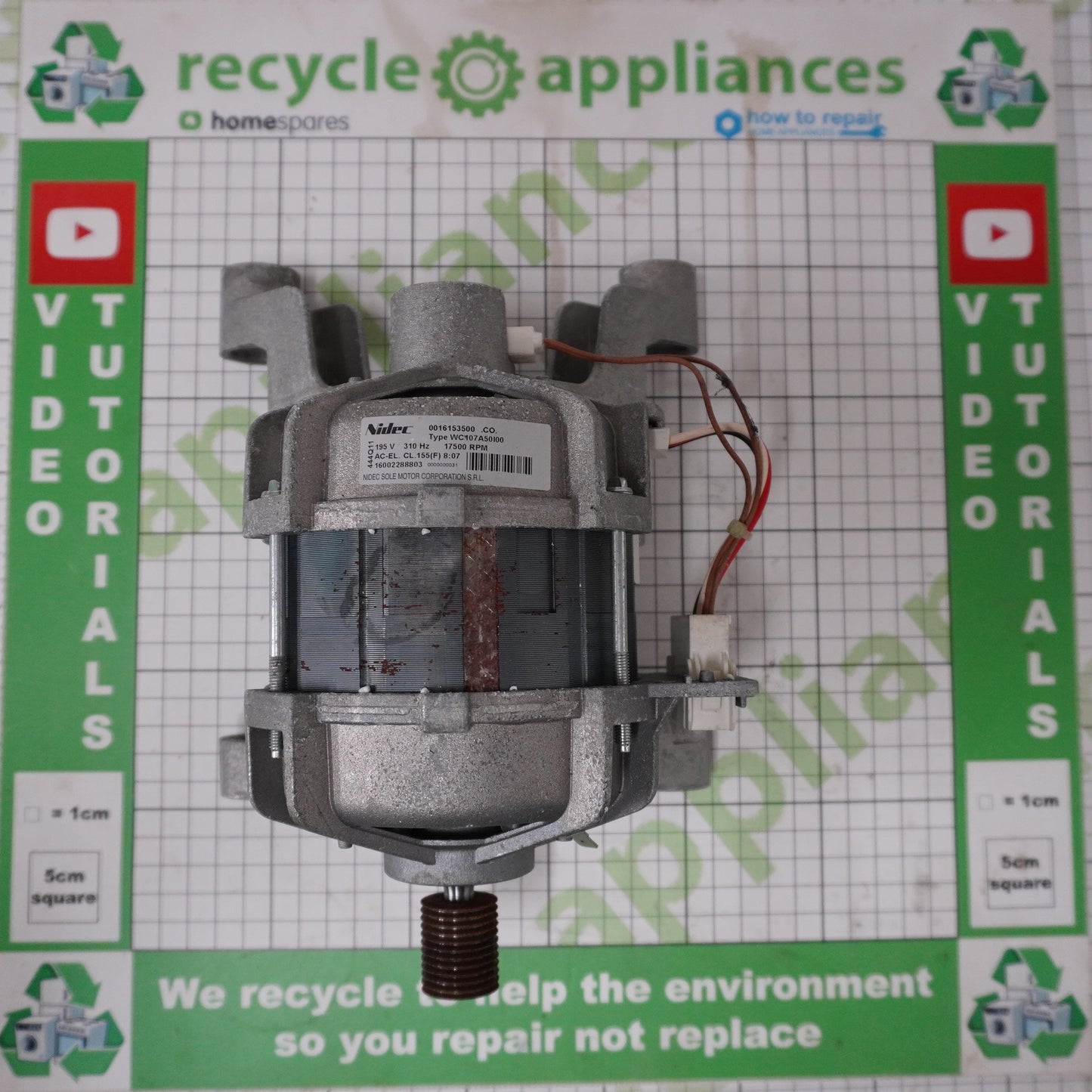 Washing Machine Motor Three Phase C00513929 J00330340
