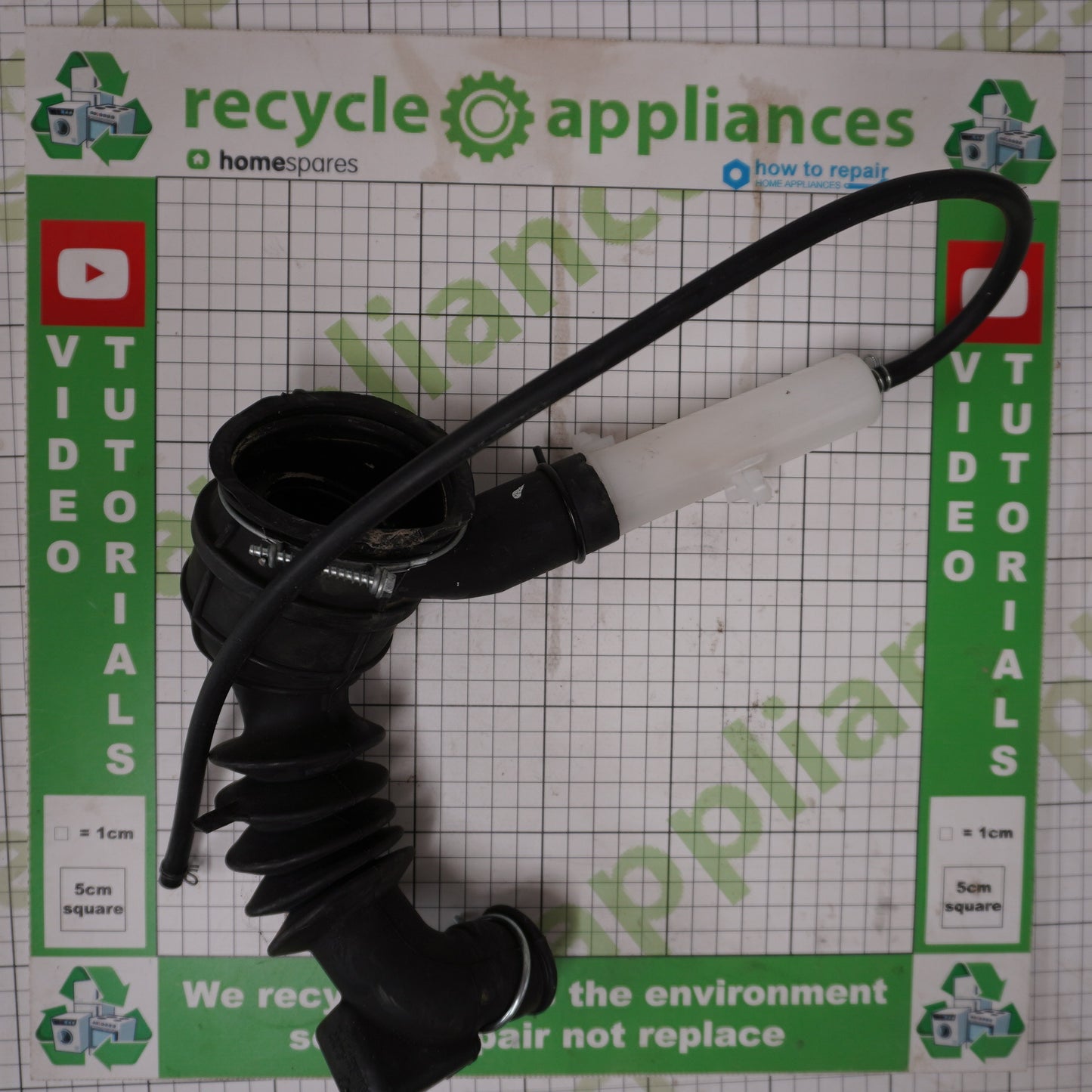 Washing Machine Sump Hose Bowl And Pressure Pipe Clips C00607224