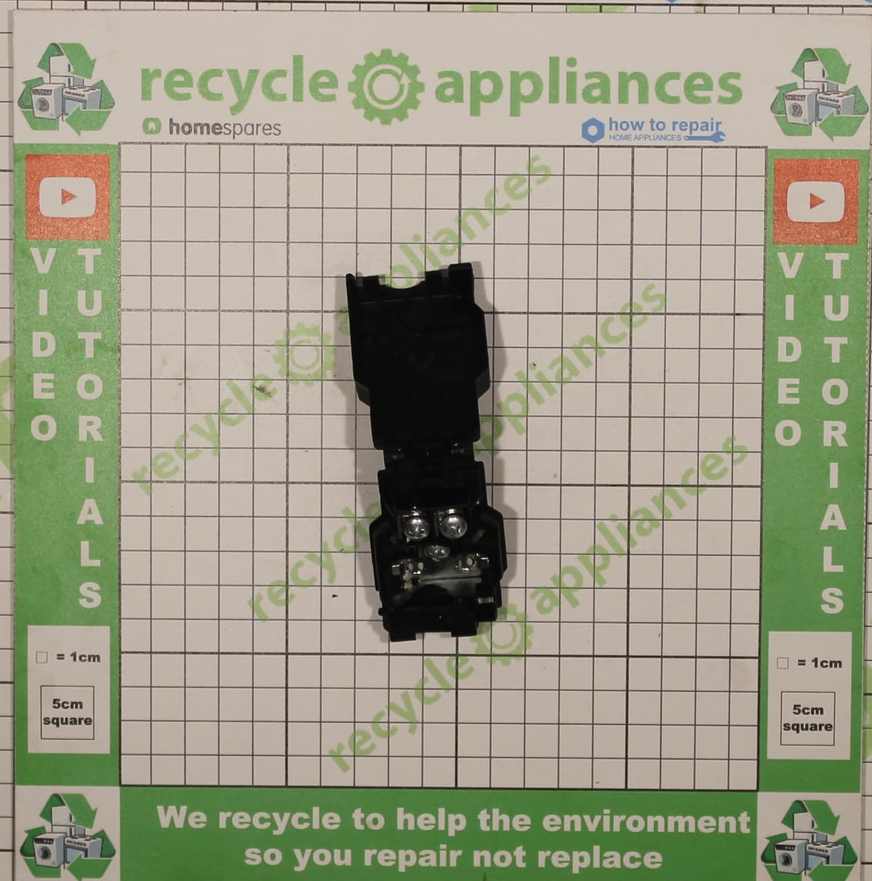 Cookology Midea Cooker Oven Connection Terminal Block 16V 450V T125 KADO 2/3