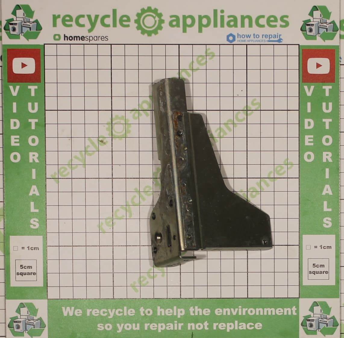 Cookology Midea Main Oven Right Hinge Mounting Bracket Carrier