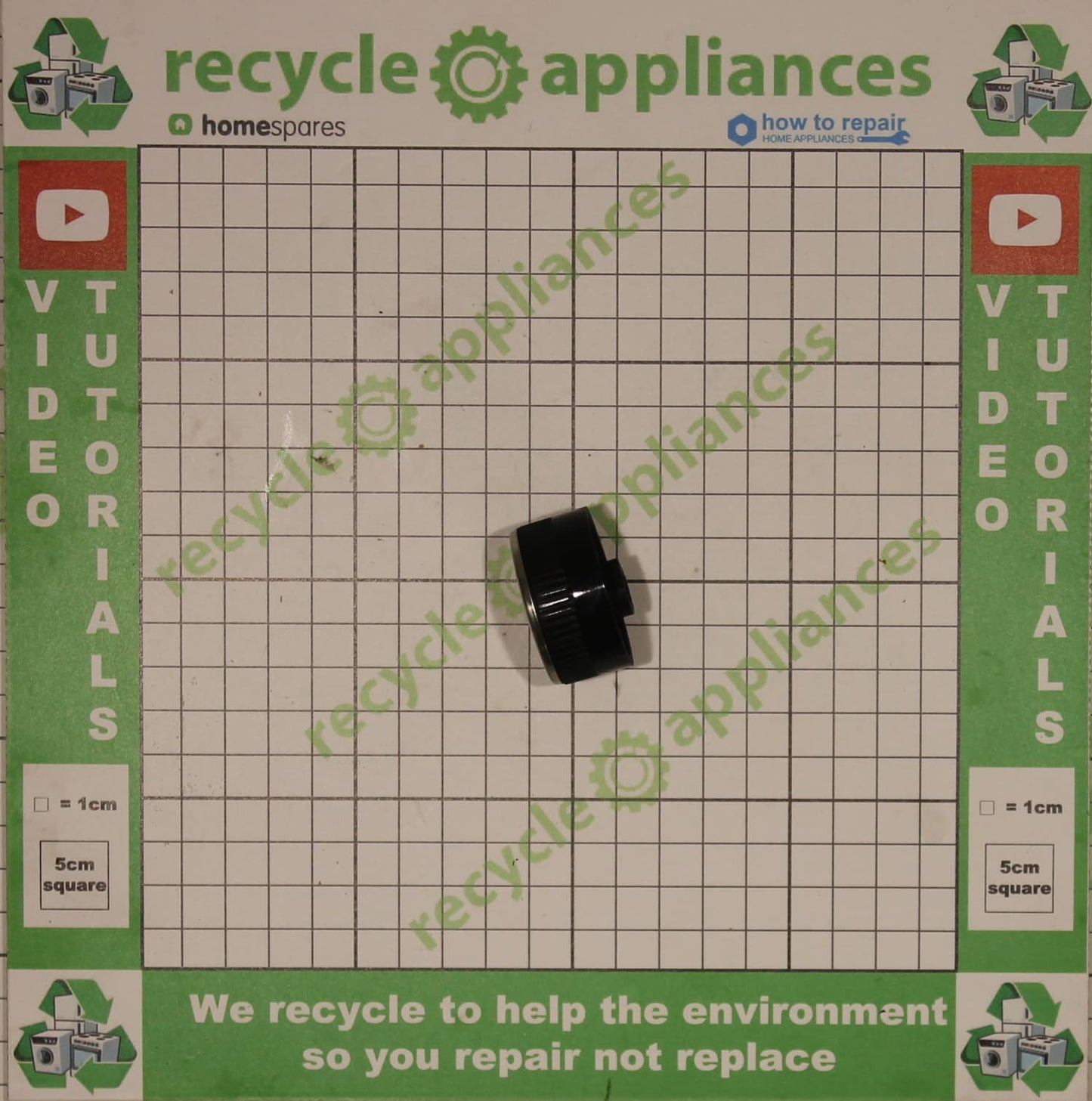 Cookology Midea Cooker Oven Knob Black And Silver