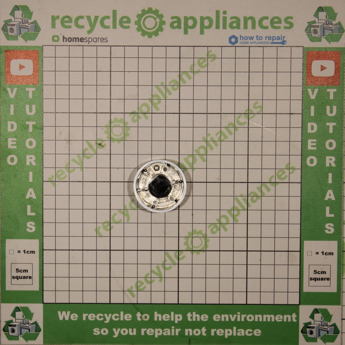 Cookology Midea Cooker Oven Knob Silver