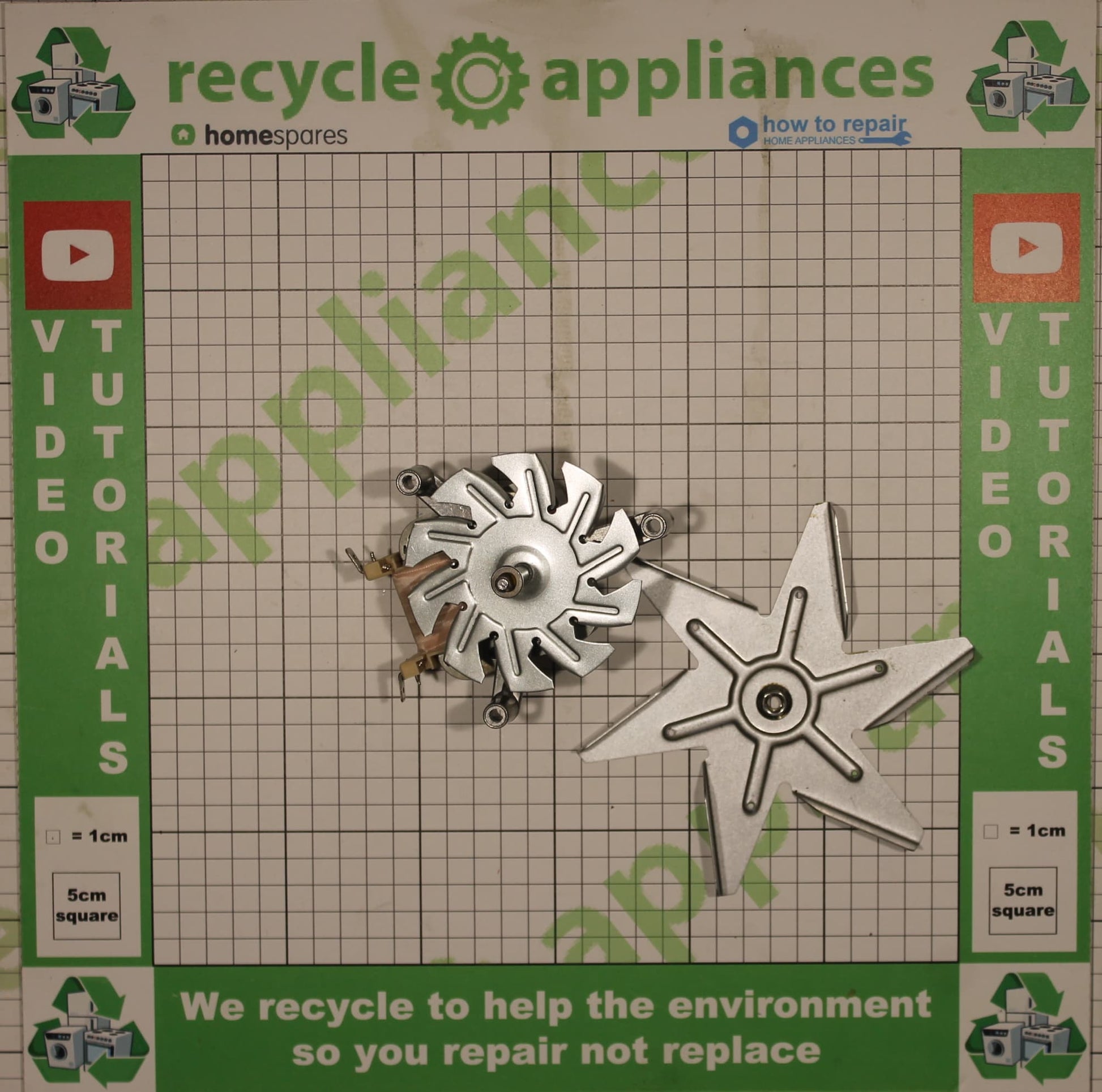 Cookology Midea Cooker Oven Fan Motor MDC-31A 33W HTZGA