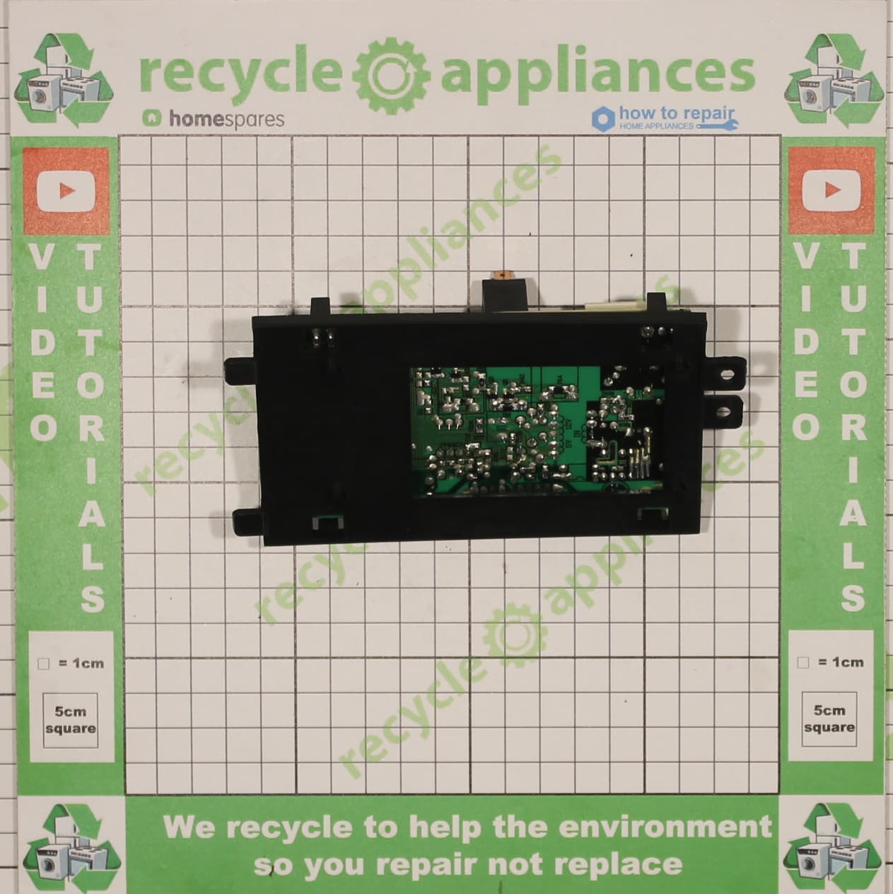 Cookology Midea Cooker Oven Printed Circuit Board VER-M2--35 EMXAUXX-03-K