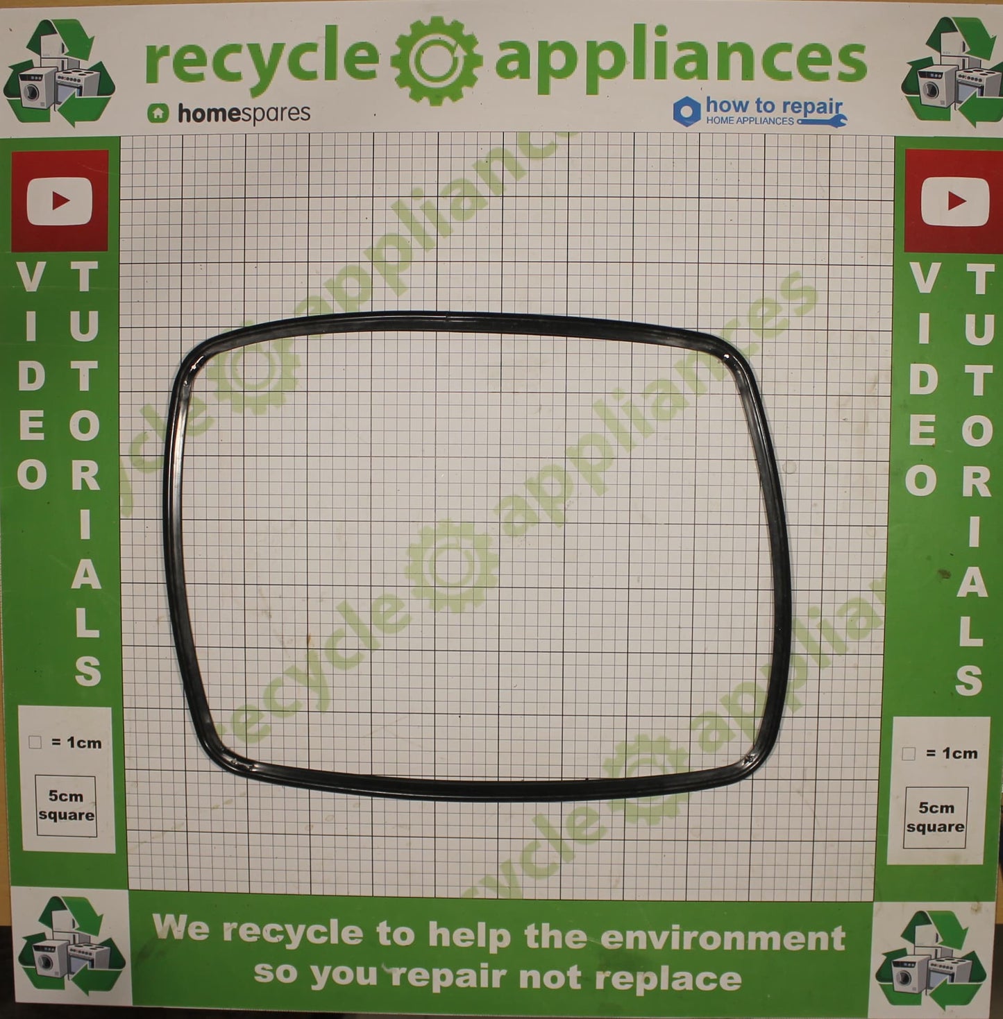 Cookology Midea Cooker Main Oven Door Seal Gasket