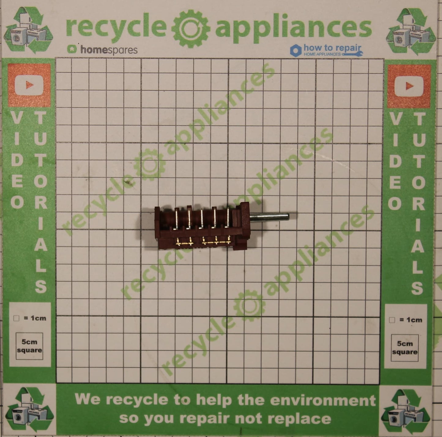 Cookology Midea Cooker Oven Selector Switch ALONE F103 AC 250V 16A T150 5E4