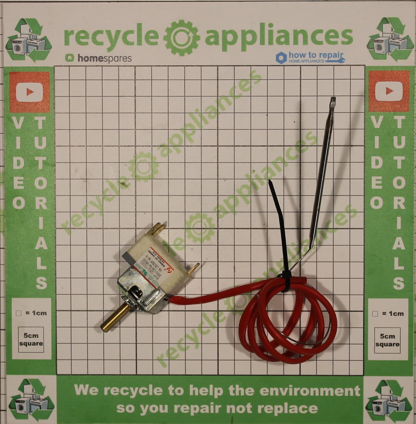 Cookology Midea Cooker Main Oven Thermostat WYF-260-0020