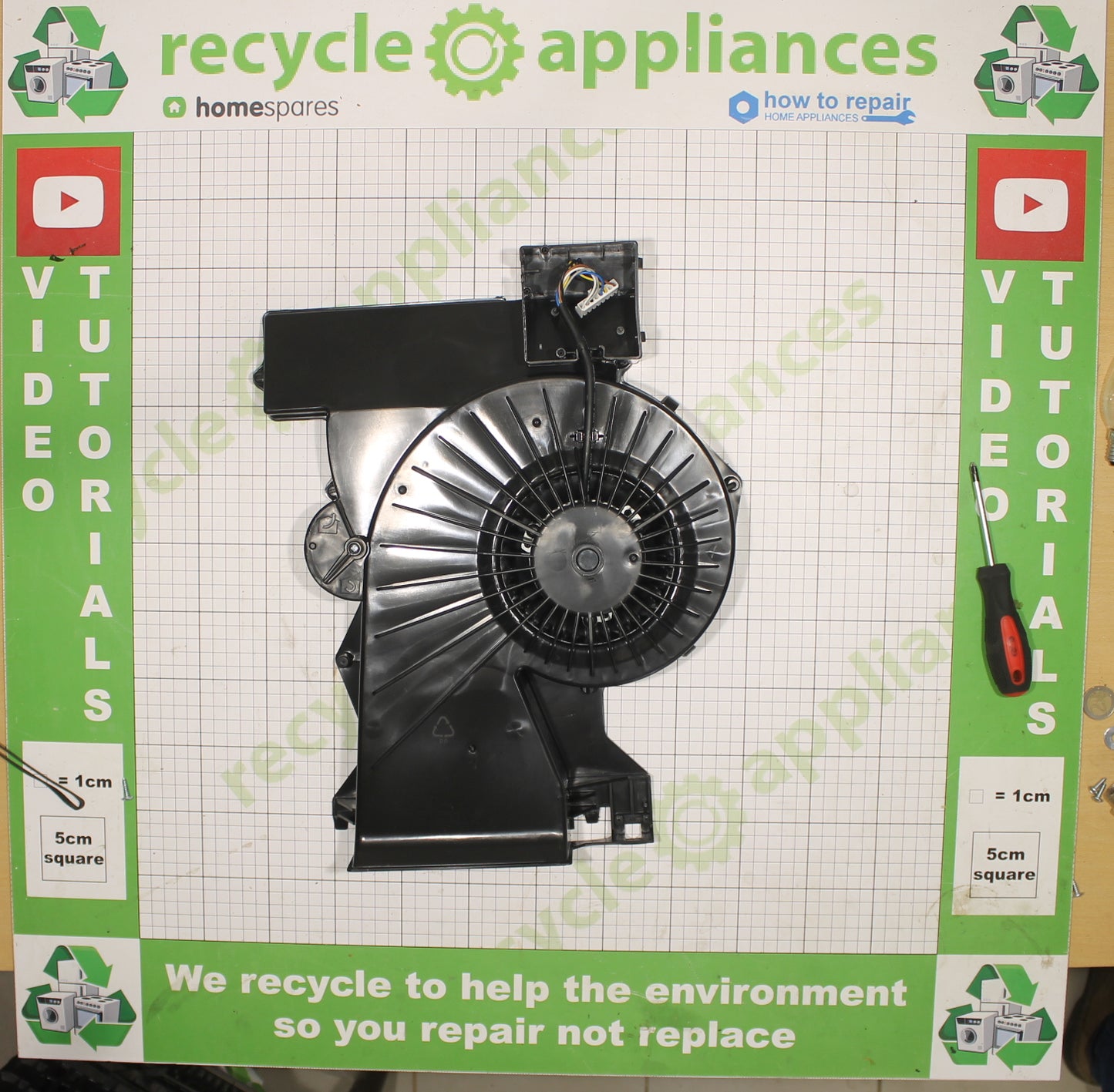 Cookology Midea Cooker Hood Motor C83 OX40-3A 85 WATT