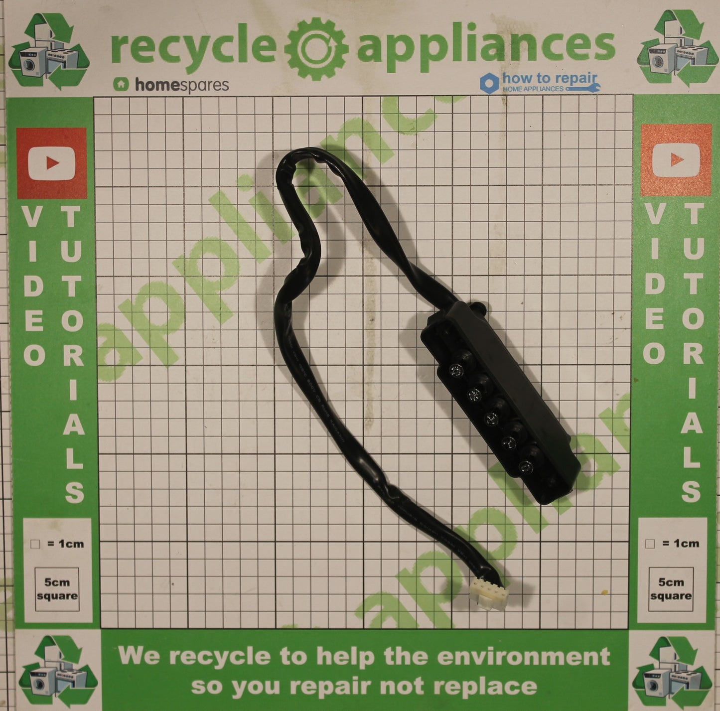 Cookology Midea Cooker Hood On Off Lights 3-Speed Motor Printed Circuit Board Clip Type