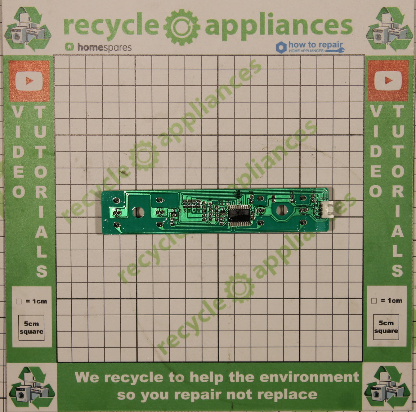 Cookology Midea Cooker Hood On Off Light Display Printed Circuit Board PCB