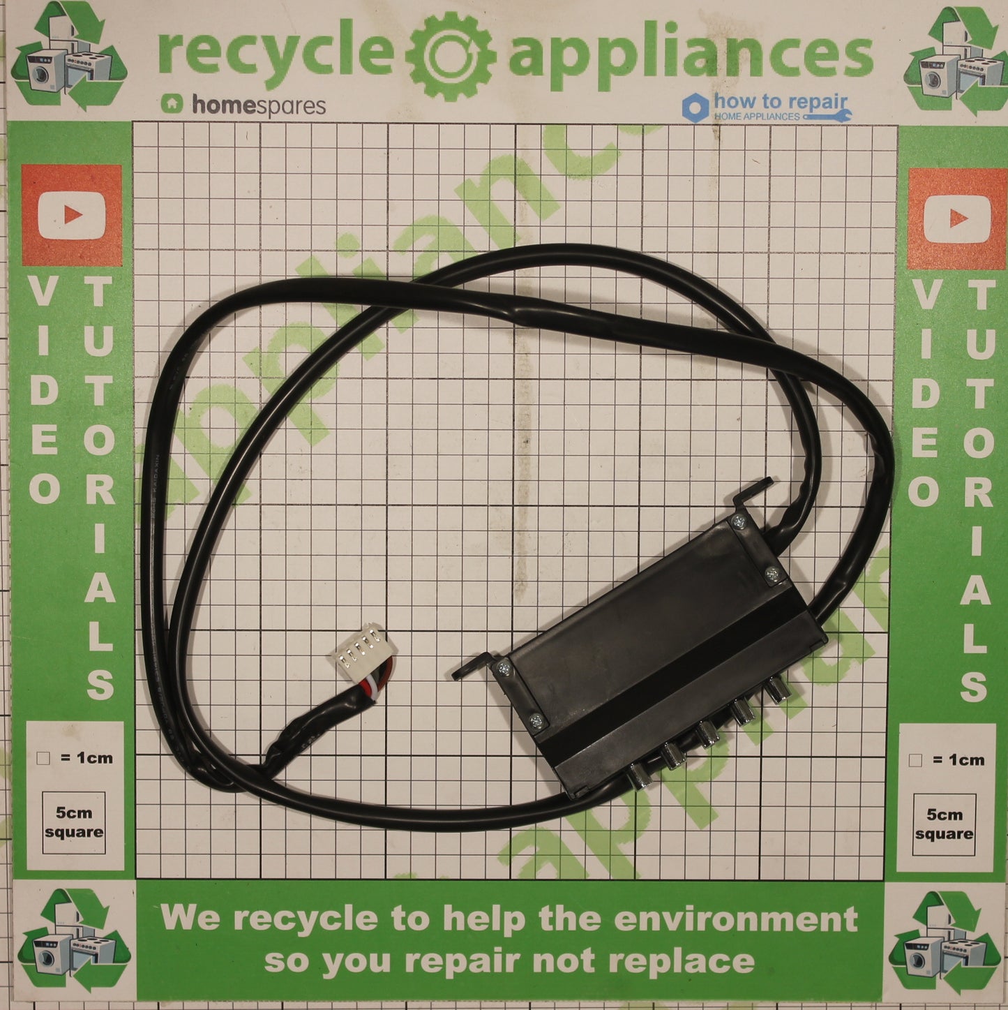 Cookology Midea Cooker Hood On Off Lights 3-Speed Motor Printed Circuit Board