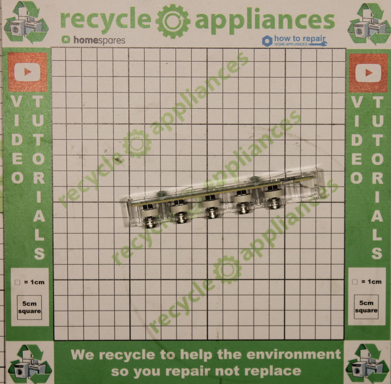 Cookology Midea Cooker Hood PCB Printed Circuit Board D800400081 AYKA16-B53(R)