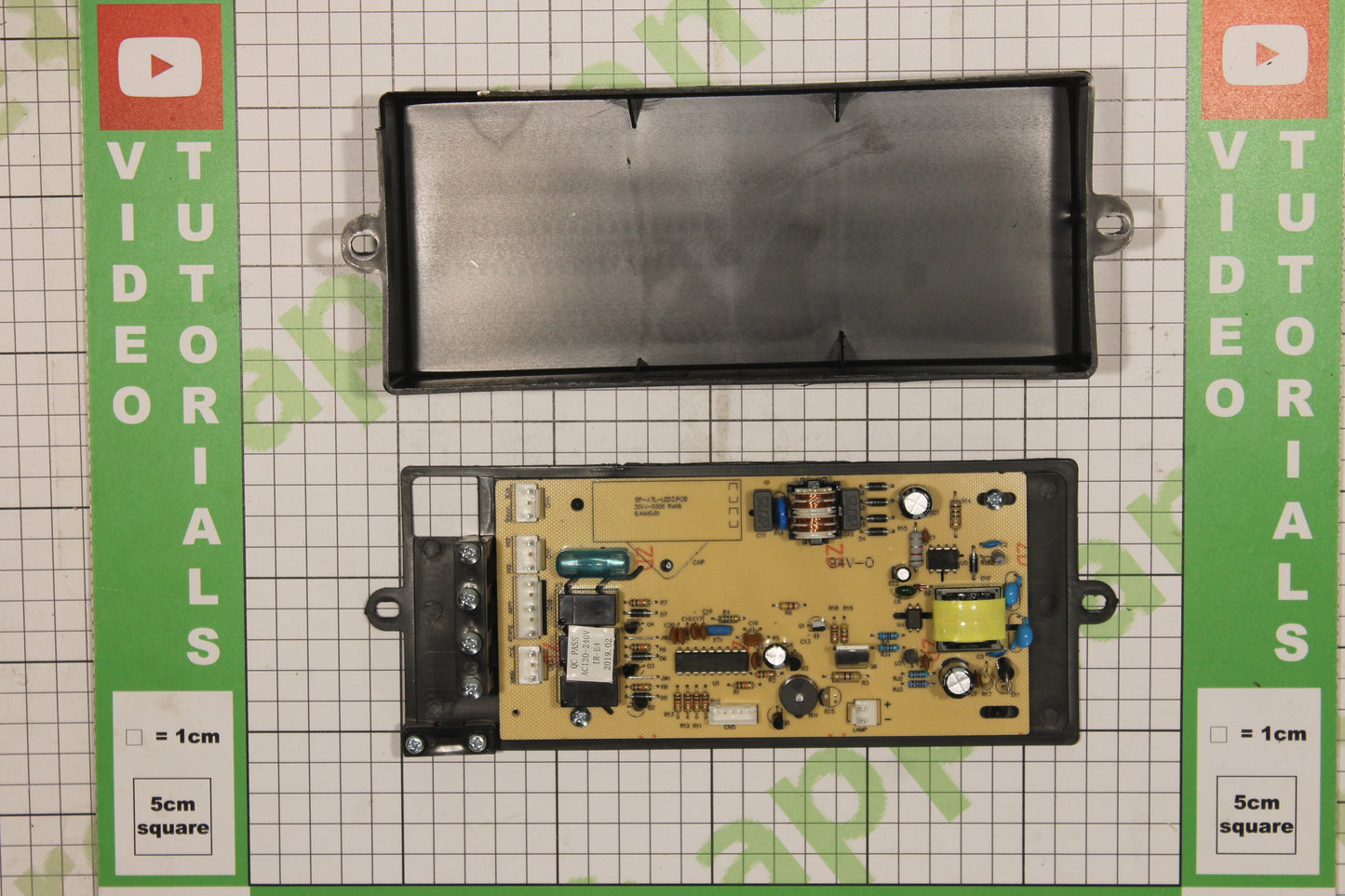 Cookology Midea Cooker Hood Printed Circuit Board