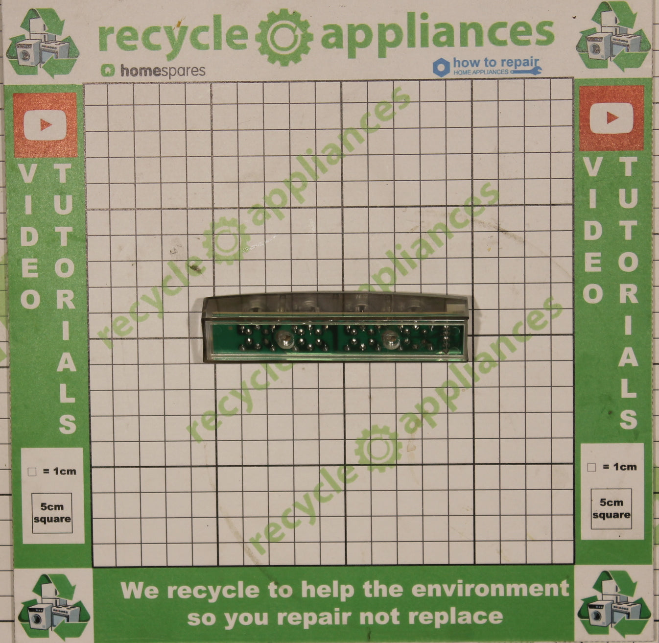 Cookology Cooker Hood On Off Lights 3-Speed Motor Printed Circuit Board SP-ATL02-V1.2PCB