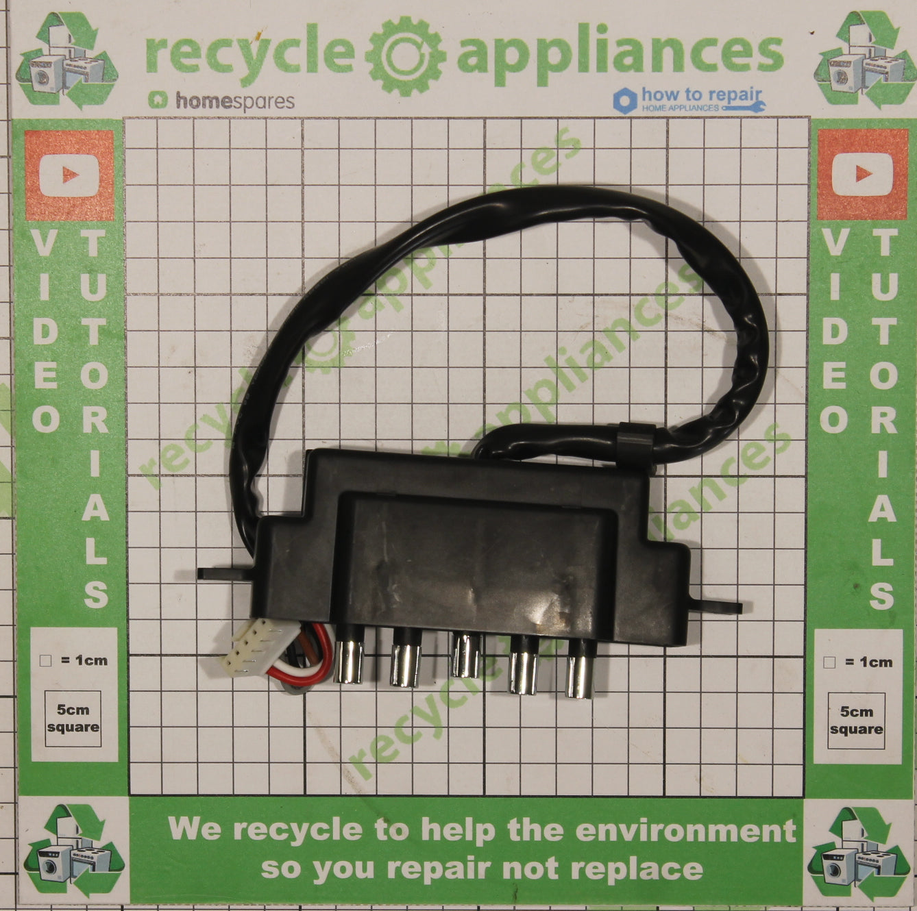 Cooker hood On Off Lights 3-Speed Motor Printed Circuit Board