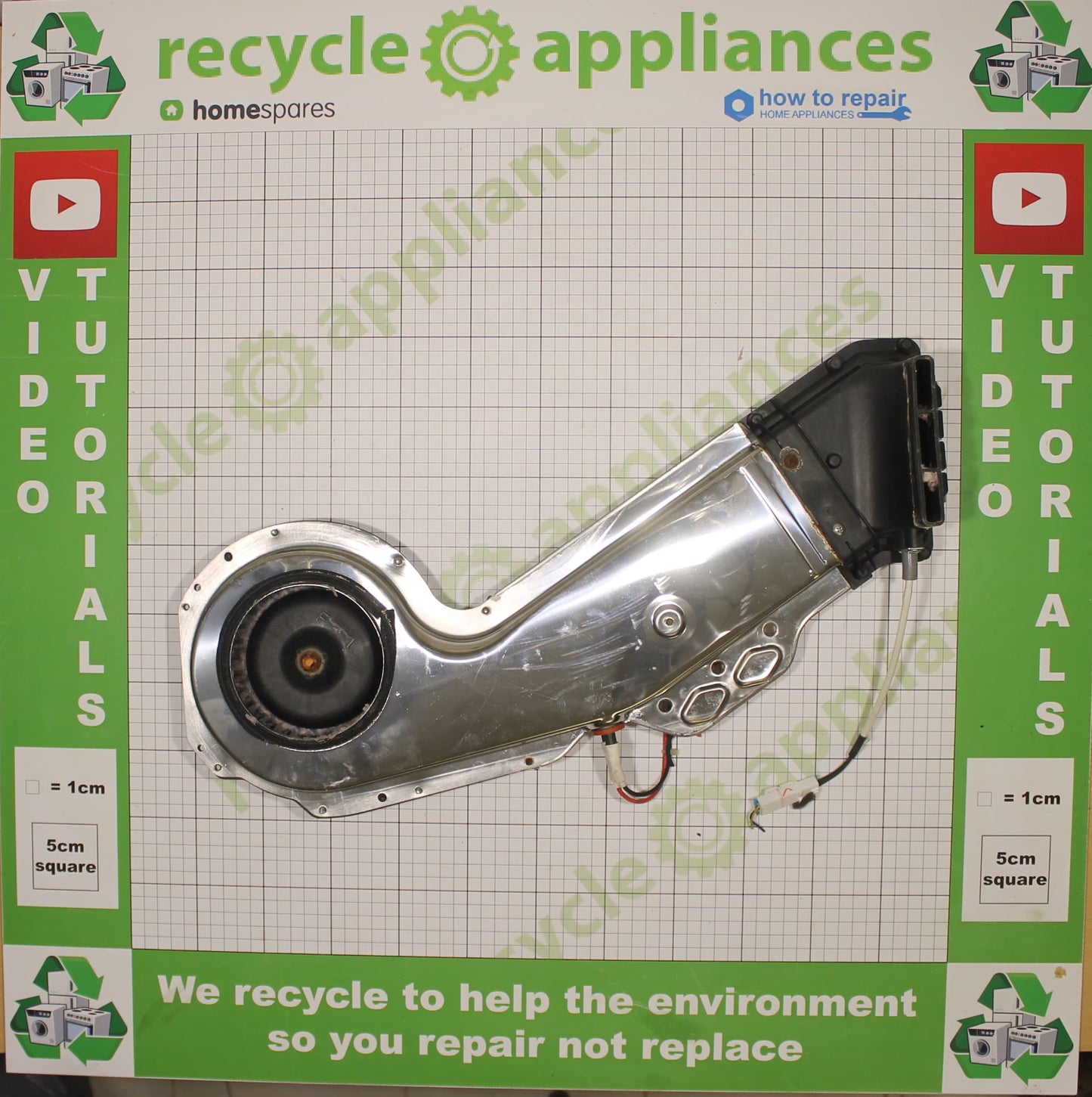 Samsung Washing Machine Fan Motor : NMT DL-7806 SSWC VM 17.55VDC CW