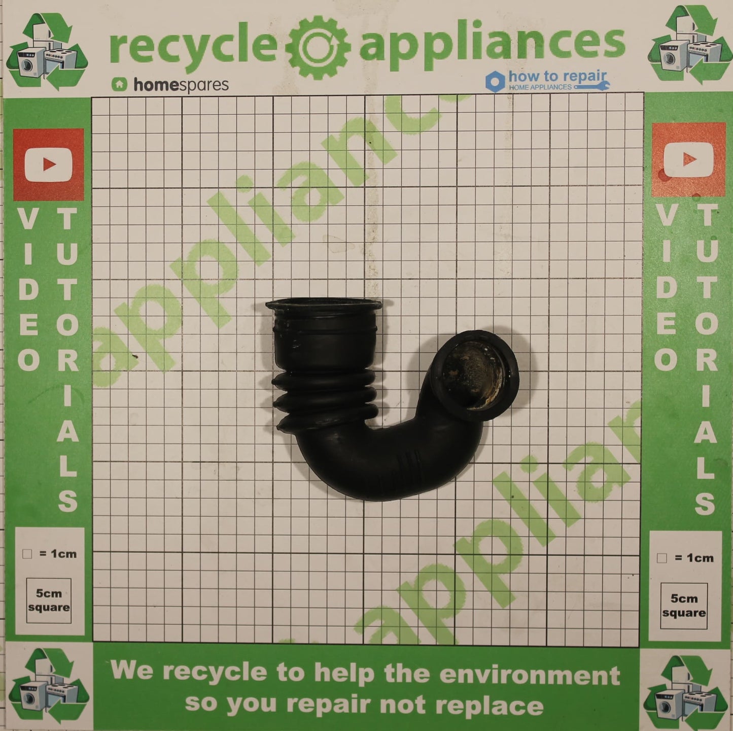 Samsung Washing Machine Drum Hose - Drawer To Tub DC67-00292A