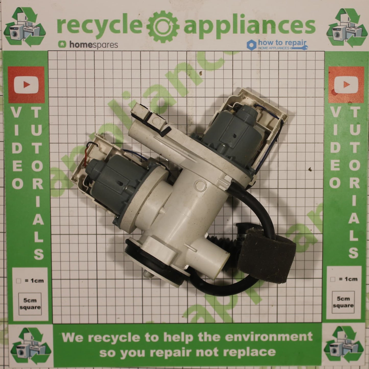Samsung Washing Machine Drain Pump & Housing