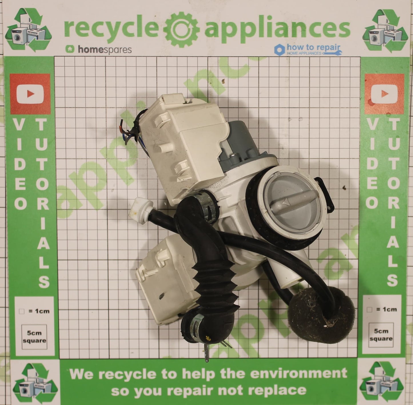 Samsung Washing Machine Drain Pump & Housing