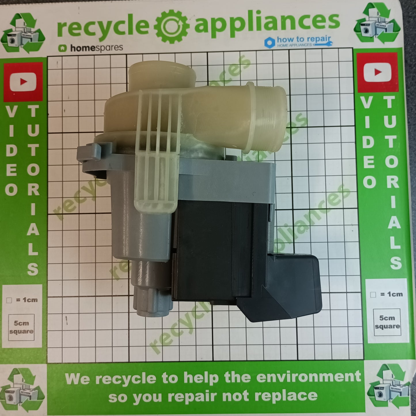 Cookology Midea Dishwasher Circulation Pump Motor 11001011001569