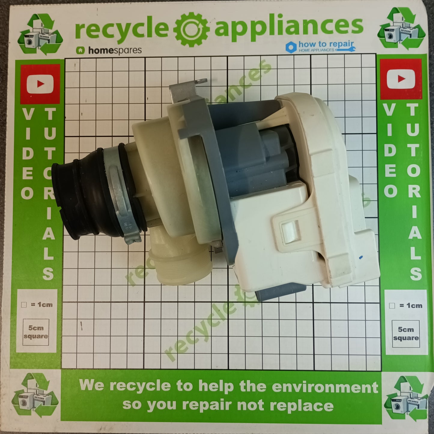 Cookology Midea Dishwasher Circulation Pump Motor 11001011001769