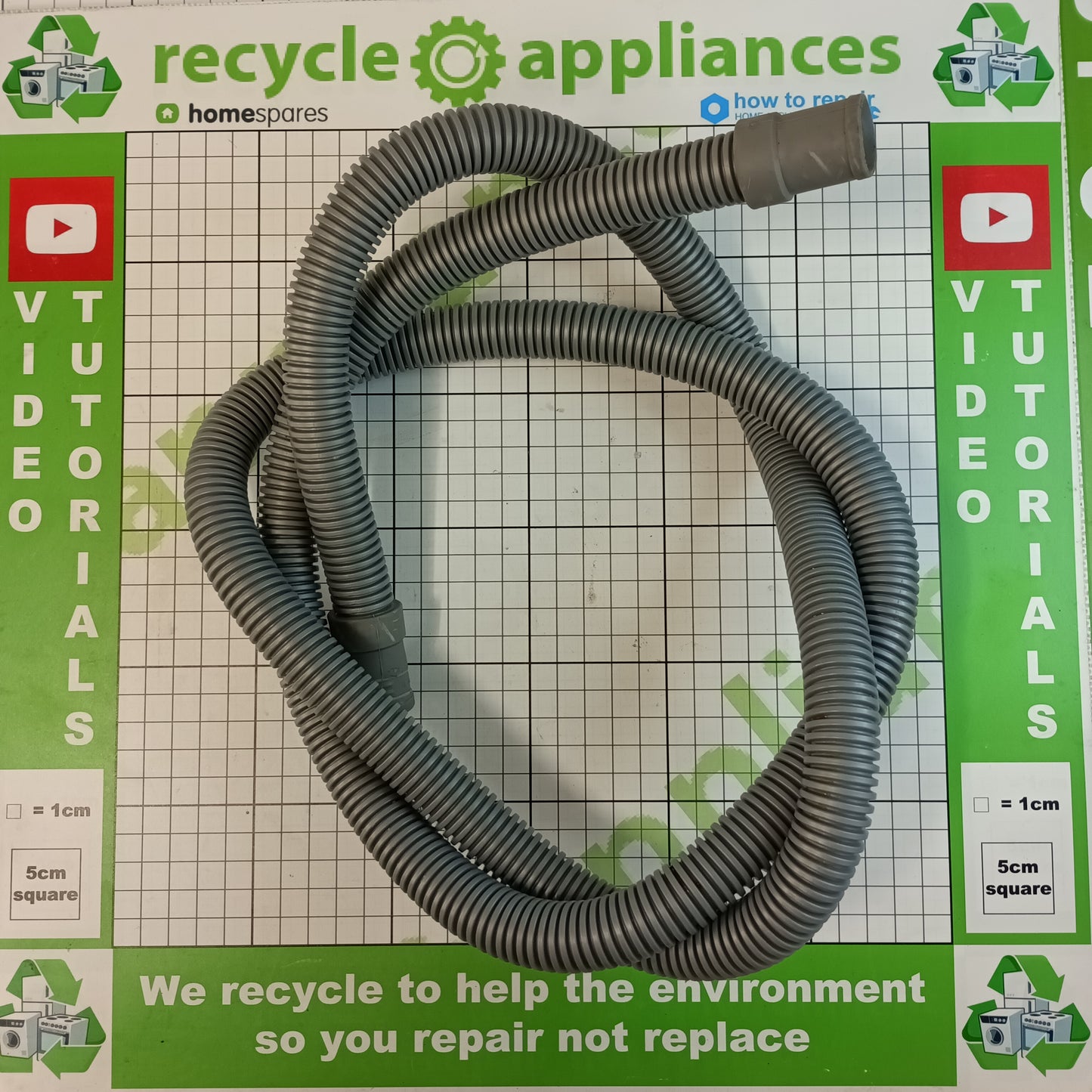 Dishwasher drain waste hose pipe 12676000000943