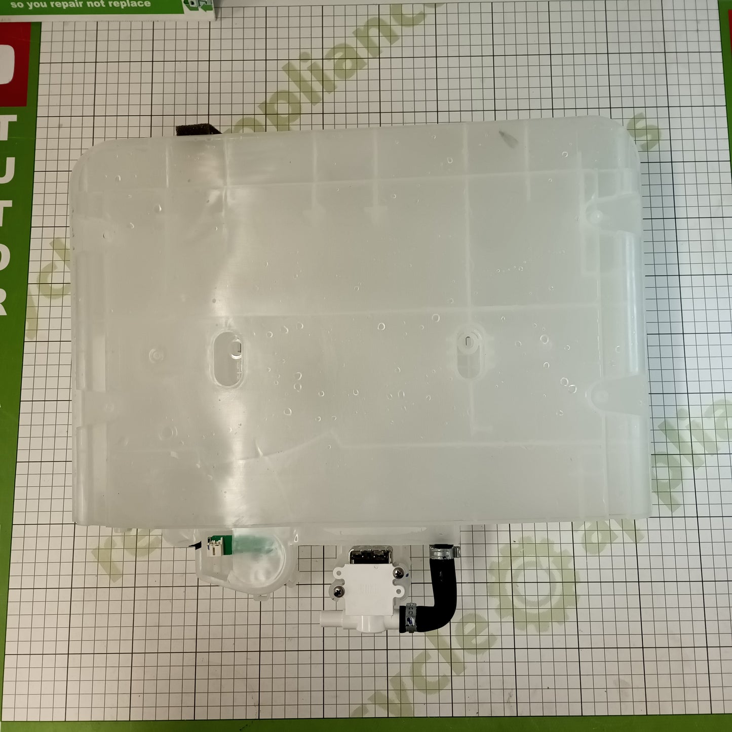 Dishwasher water tank with impeller jug 12176000028170