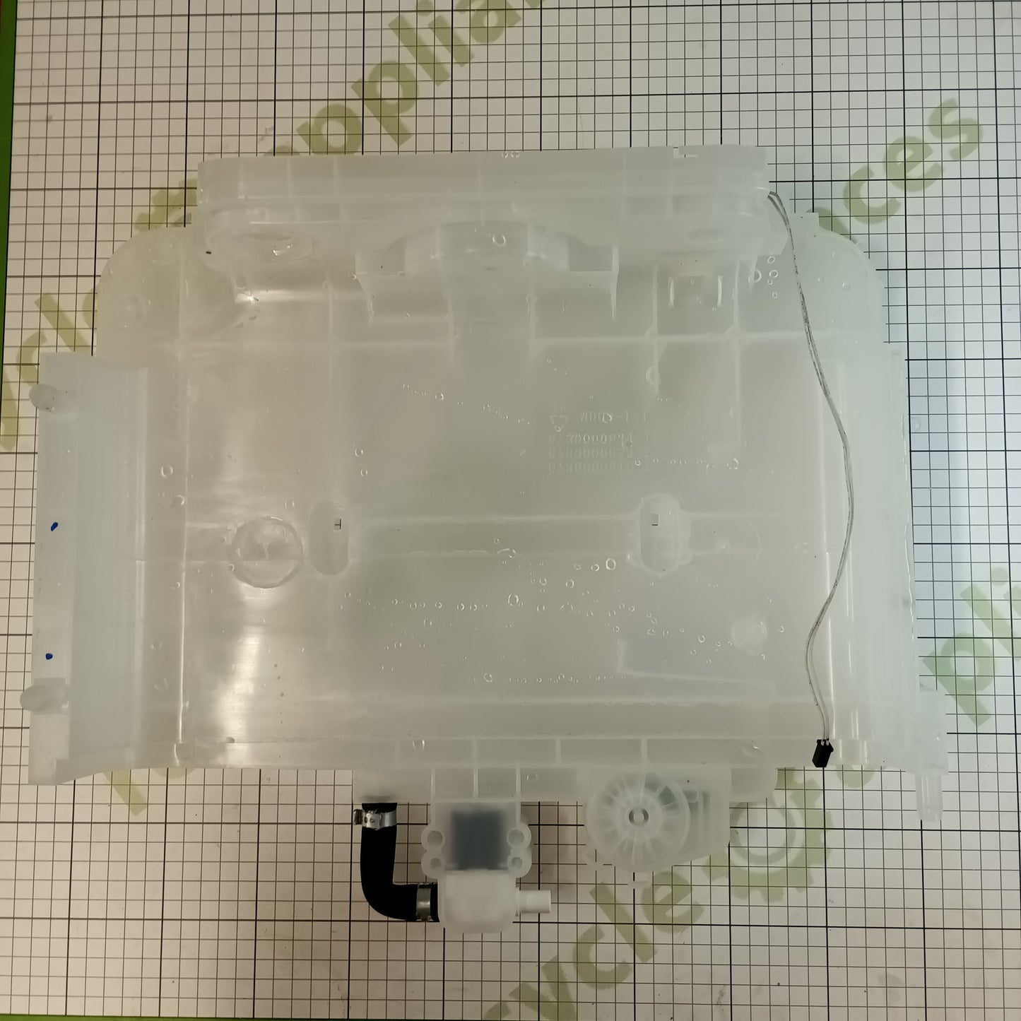 Dishwasher water tank with impeller jug 12176000028170