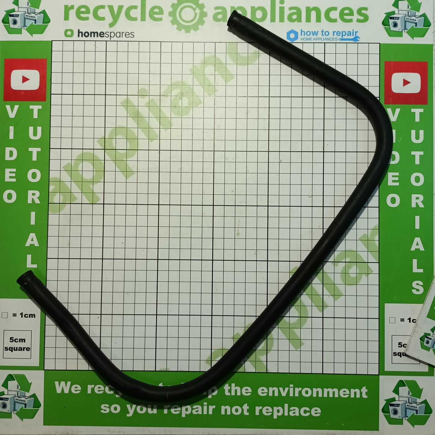 Dishwasher transfer tube pipe hose 12176000022271