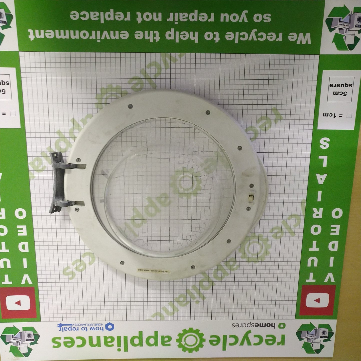 Washing Machine Door and Glass Complete Bosch WAE24162GB/03