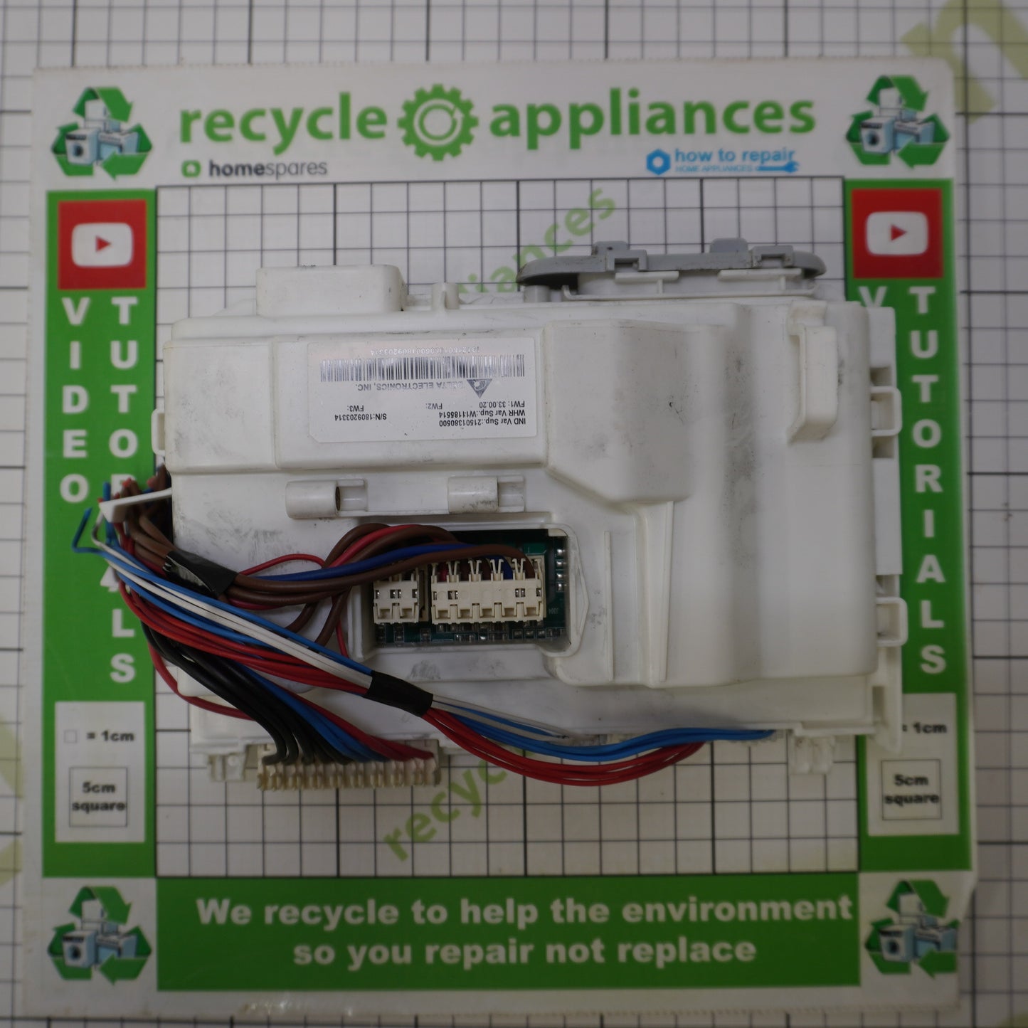 Washing Machine Hotpoint WMBF742PUKM PCB Control Module Programed For This Model