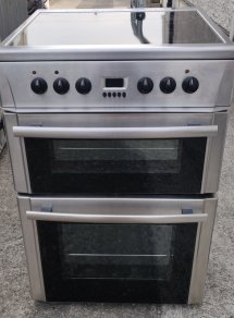 Beko Electric Cooker Oven DVC665W Grill/oventop grill selector switch