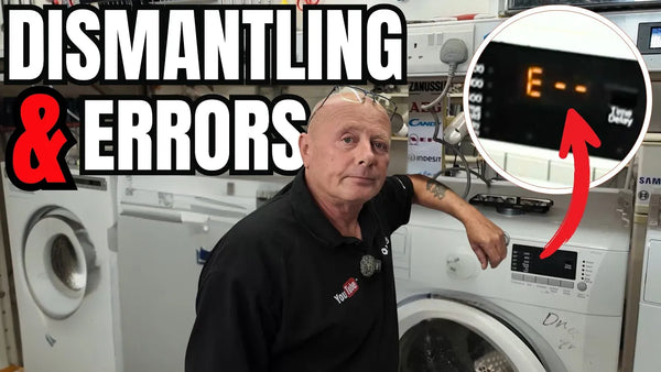 Beko WMC1282W Washing Machine: Error Codes, Diagnostic Test Mode & Dismantling Guide