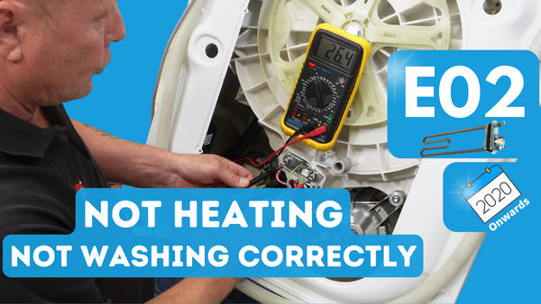 Beko WTK range of Washing Machines E02 Error Code E2