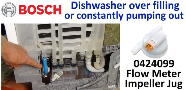 Bosch dishwasher keeps emptying and filling, how to diagnose the fault and replace parts