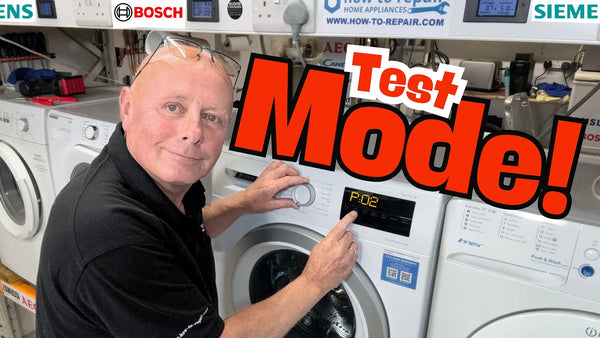Bosch Series 6 WAT28421GB/01 Washing Machine Teardown: Diagnostic Mode & Error Codes