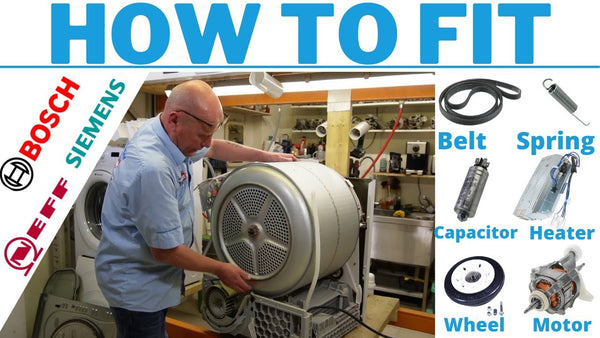 Tumble Dryer Not Turning? | Neff Siemens Bosch Tumble Dryer Belt Replacing