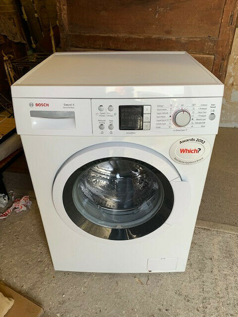 Bosch EXXCEL 8 Washing Machine WAQ28461GB Wont drain pump spinning working but noisy