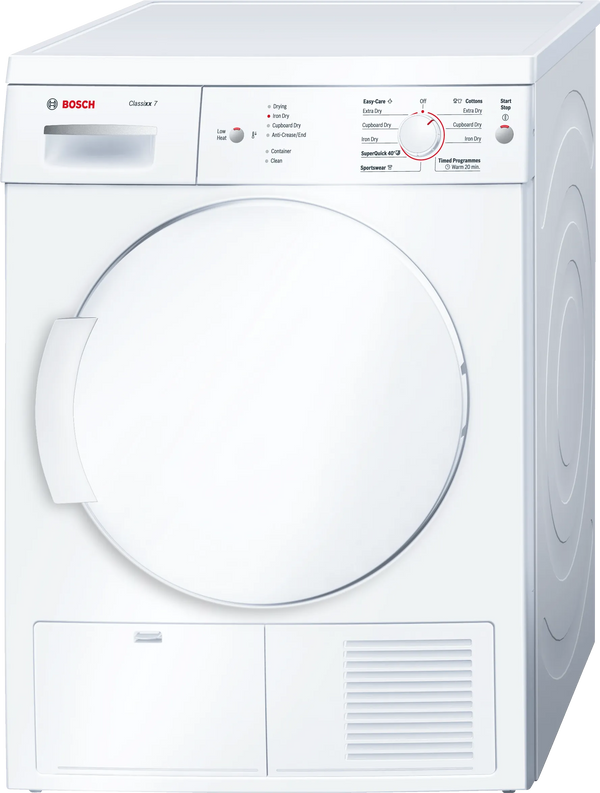 Bosch WTE84105GB/35 Condenser Tumble Dryer Clean Light Error