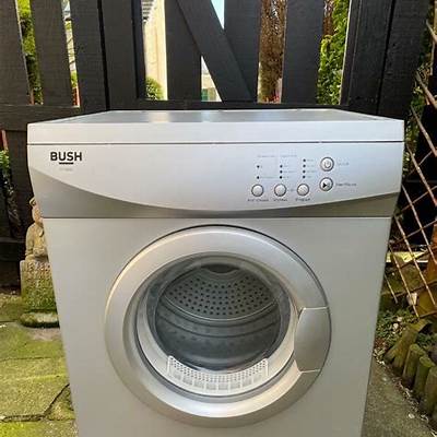 Bush V7SDS Vented Tumble Dryer Jockey Wheels Sheared Off