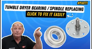 Hotpoint TDL30 Tumble Dryer Rear Bearings Replacing | Creda, Indesit & Ariston Tumble Dryers