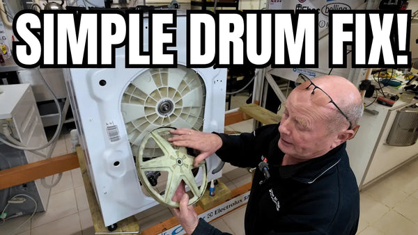 How to Fix a Hoover & Candy Washing Machine Drum Not Turning (Stripped Pulley Wheel Issue)