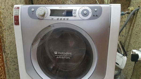 Hotpoint Ariston AQGMD 129/A EU Washing Machine Showing F8 Error, Can’t Accelerate Spinning, Start Blinking
