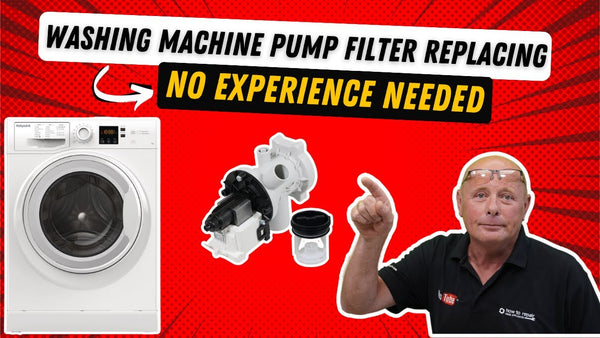 How To Replace A Washing Machine Drain Pump? | Creda & Hotpoint Washing Machines
