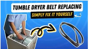 How To Replace Tumble Dryer Belt | Creda, Ariston, Indesit & Hotpoint Tumble Dryer Belt Replacing
