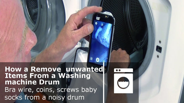 How to Remove Items from a washing machine drum like bra wire, coins, screws
